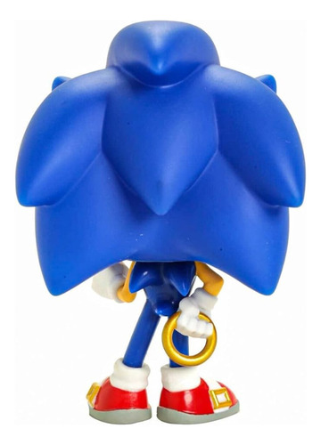 Brinquedo De Vinil Funko Pop Boneco Sonic Colecionável