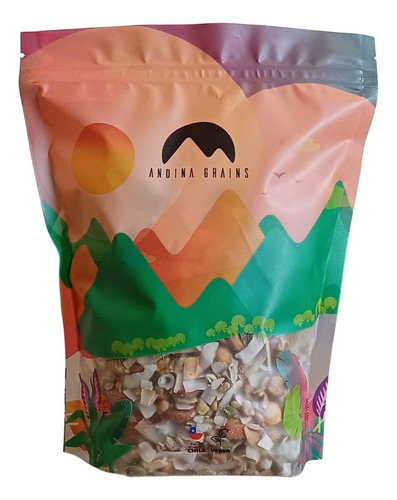 Granola Keto Coco Y Frutos Secos 500g Andina Grains