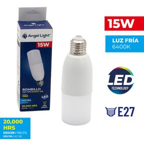 Bombillo Led T52 15w Luz Fría E27 Angel Light Mayor Y Detal