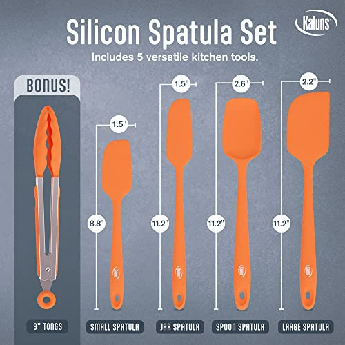 Conjunto De Espátulas De Silicona Kaluns, 4 Espátulas De Gom