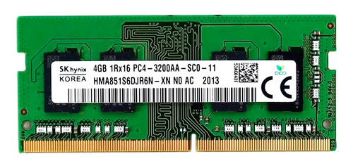 Memoria Ram Hynix Ddr4 4gb Pc4-25600 3200mhz So-dimm Laptop