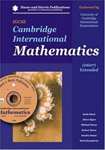 Igcse Cambridge International Mathematics 0607 Extended