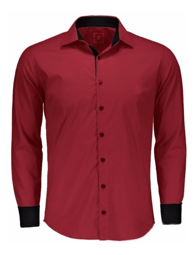 Imagem 8 de 9 de Kit 3 Camisas Sociais