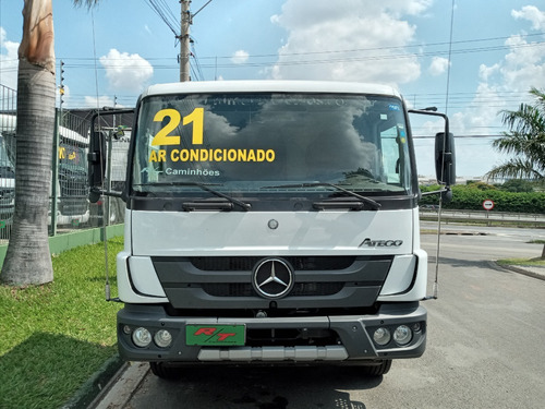 Imagem 1 de 24 de Mercedes Benz Atego 1419 2021 Guincho Plataforma Asa Delta