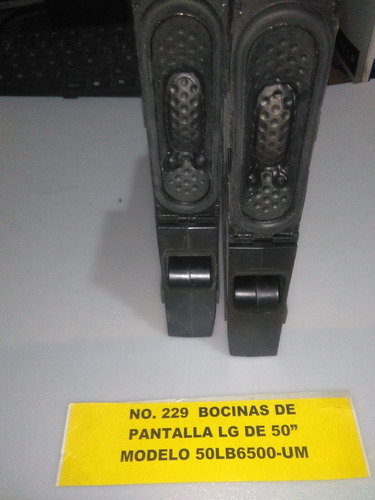Bocinas De Television Modelo 50lb6500-um (Usado)