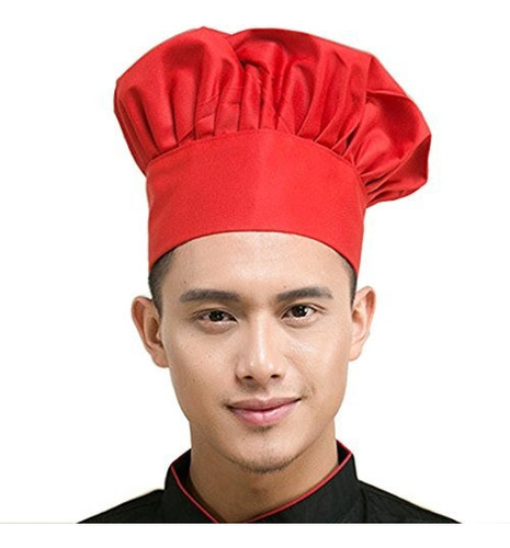 Hyzrz Chef Hat Adult Elastico Ajustable Baker Cocina Cociner