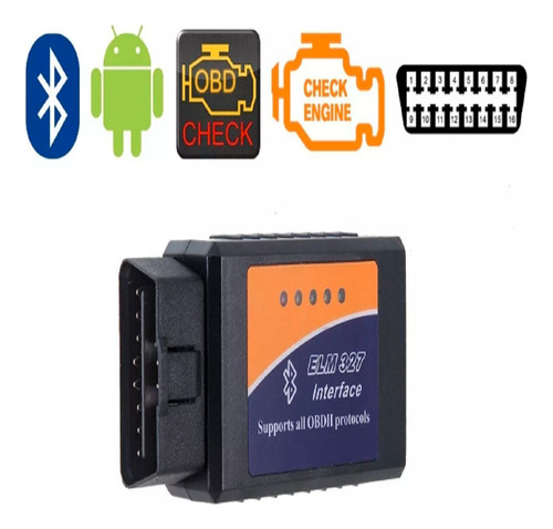 Imagen 3 de 3 de Scanner Elm327 Ob2 Para Auto Chip Mejorado Pic25k80 Local