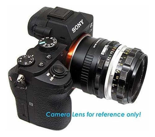 Adaptador Manual De Lentes Nikon Para Sony E-mount