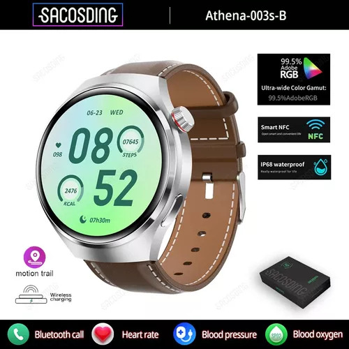 2023 Gt4 Pro Reloj Inteligente Hombre Glucemia Para Huawei