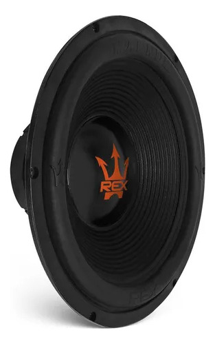 Alto Falante Magnum Sub 300w Rms Rex 12 4 Ou 4+4 Ohms Cor Preto