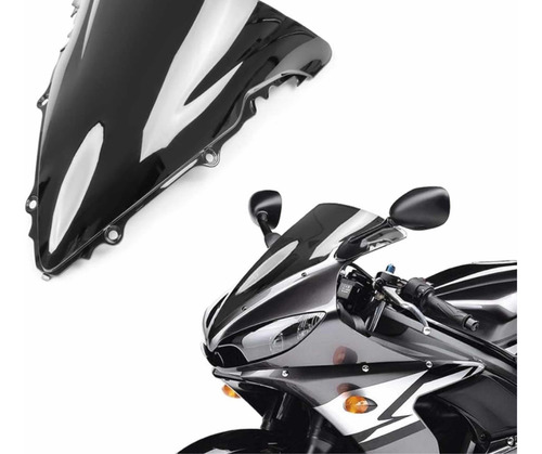Parabrisas Doble Burbuja Para Yamaha R6 Yzf 2003 Al 2005