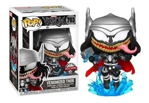 Funko Pop Nuevo Vinilo 10cm Marvel Venom-venomized Thor