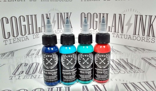 Imagen 3 de 5 de Tinta Tattoo Extreme Gama Color Nº6 X 1oz Tatuajes Tatuar