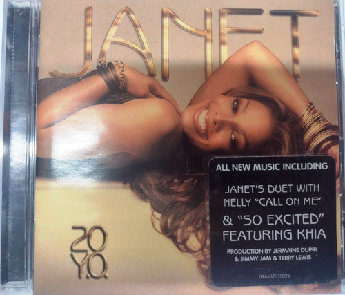 Janet Jackson - 20 Y.o. Cd
