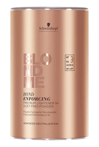 Schwarzkopf Blondme Color Polvo Decolorante Premium Lift 9 4