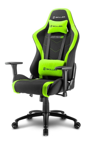 Silla Gamer Sharkoon Skiller Sgs2 Hasta 110kg Regulable Verd