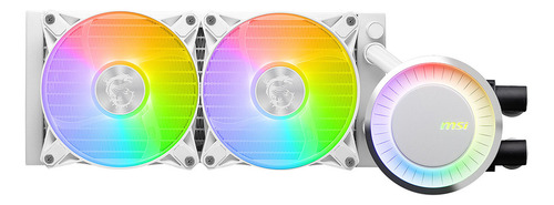 Enfriamiento Líquido Msi Mag Coreliquid E240 Blanco, Argb