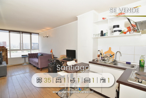 Se Vende Departamento 1d 1b Con E Y B. Santiago.