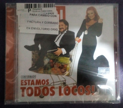 Cd Pimpinela  Estamos Todos Locos  Nuevo