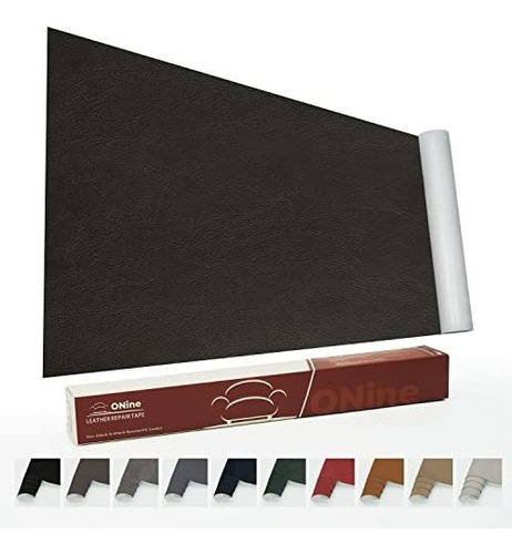 Onine Cuero Autoadhesivo Repara Muebles 40x152cm Marron N 5