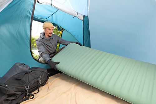 Colchoneta Inflable Aislante Camping Bestway 69622 Verde Claro