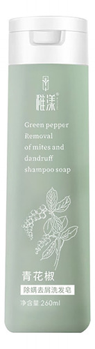 Champú Con Jabón Eliminador De Caspa Green Shampoo Oil Contr