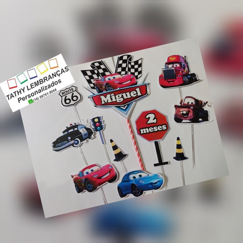 Imagem 3 de 3 de Topper Para Bolo
