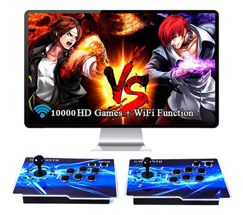 Gwalsnth 3d Pandora Box 18s Pro Arcade Games Console,10000 I