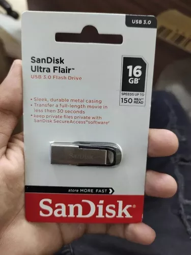 Memoria USB Ultra Flair Sandisk, 32 GB