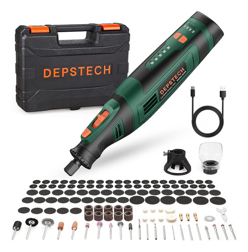 Cordless Rotary Tool Kit, 8v 2.0ah Rechargeable Battery...