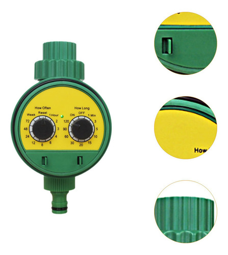 Temporizador De Riego Automático Con Múltiples Programas