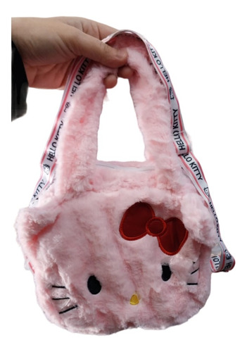 Cartera Peluche Gatita Importada