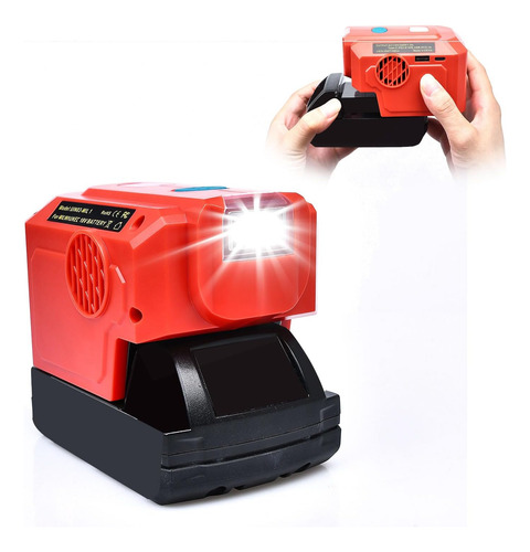Inversor De Corriente Portátil De 200 W Compatible Con Bater
