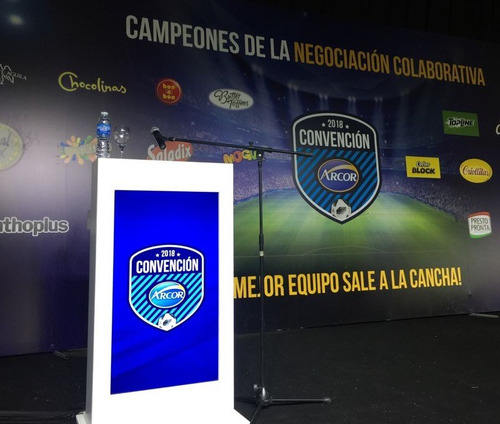 Alquiler De Podio Atril Digital - Eventos Y Conferencias