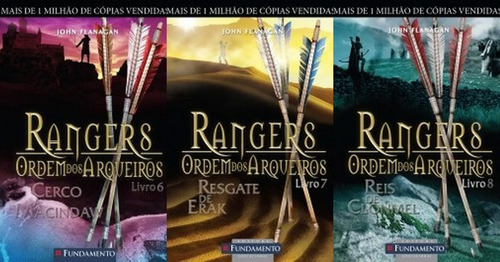 Rangers Ordem Dos Arqueiros - Volumes 6, 7 E 8  - 11a17 Anos