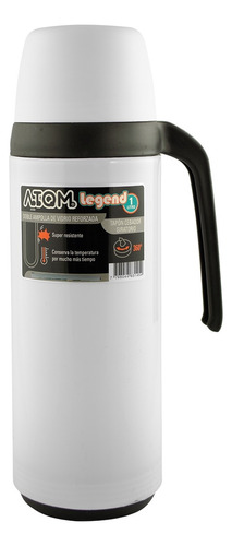 Termo 1 Lt Legend Pico Matero 360º Doble Ampolla Vidrio Atom