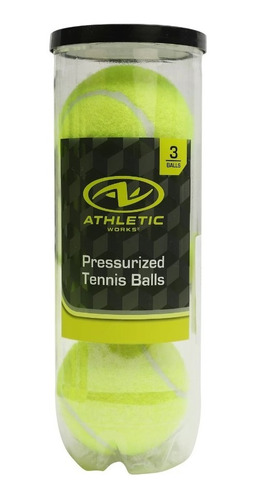 Pelotas De Tenis Presurisadas Athletic Works Original