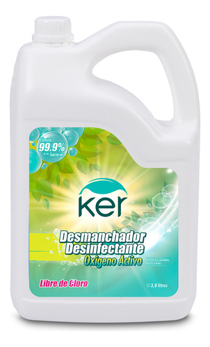 Ker - Desmanchador De Ropa, Pisos, Paredes - Galón