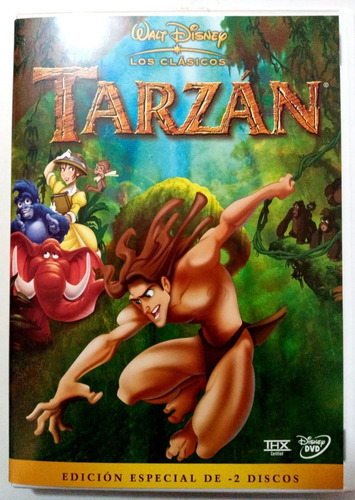 Tarzan Disney Clasicos Dvd Edicion De 2 Discos (Usado)