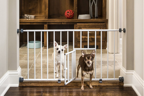 Carlson Puerta De Seguridad Reja Ajustable Perros Pequeños 
