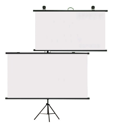 Projector Screen 4:3 Video Projection Screen Wall-mountable