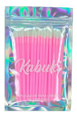 Aplicadores Para Labios Desechables Paquete 25 Und Amarillo