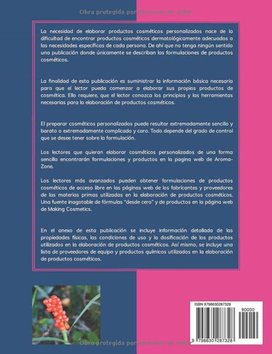Libro Aprende A Formular Productos Cosméticos: Formulación