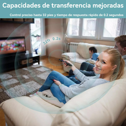 Domoko Control Remoto Para Roku Tv Tcl Hisense Onn Hitachi Element Westinghouse Philips Jvc Tvs 2 Pzs