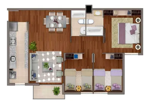 Venta Dpto Sector Ciudad Del Este-pte Alto (11117)