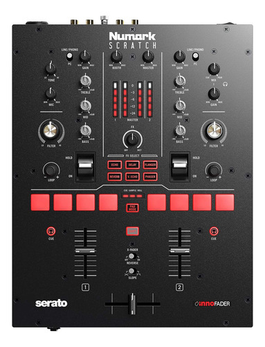 Mezclador Dj Scratch Numark Scratch De 2 Canales Para Serato