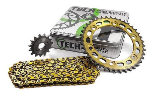 Kit Transmision Tech Honda Nx4 Falcon 40-15 520 Full