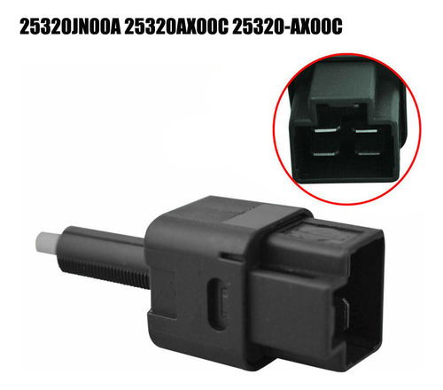 Accesorio De Interruptor De Luz De Freno De Repuesto Negro P