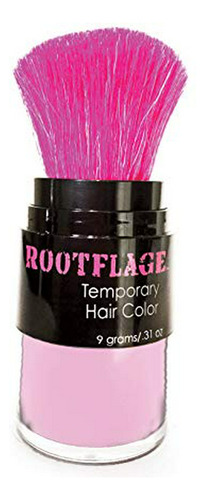 Tinte Temporal Rosa - Raíces Y Color En Polvo Para Cabello C
