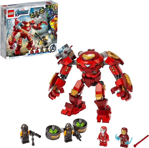 Lego Marvel Iron Man Hulkbuster Versus A.i.m. Agent 76164